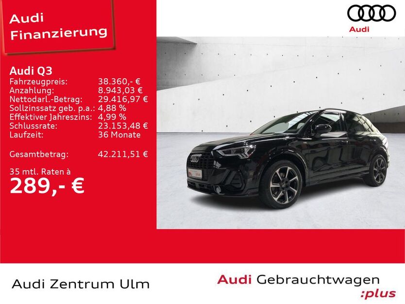 Audi Q3 48.468 km 38.360 € Ulm 89073