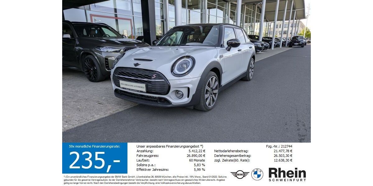Mini Cooper S Clubman 46.171 km 26.750 &euro; Schweinfurt 97424