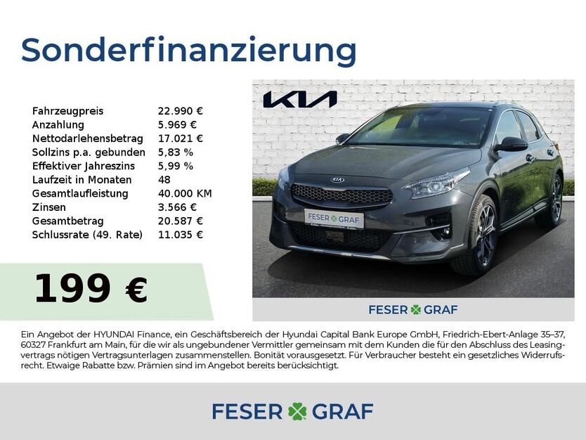 Kia XCeed 18.066 km 22.890 € Schwabach 91126