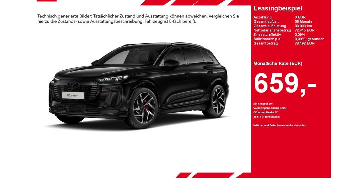 Audi Q6 e-tron 10.112 km 72.415 &euro; Gütersloh 33334