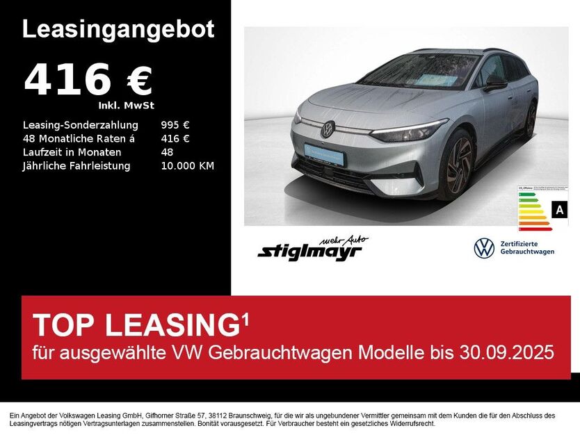 VW ID.7 14.471 km 48.490 € Pfaffenhofen/Ilm 85276