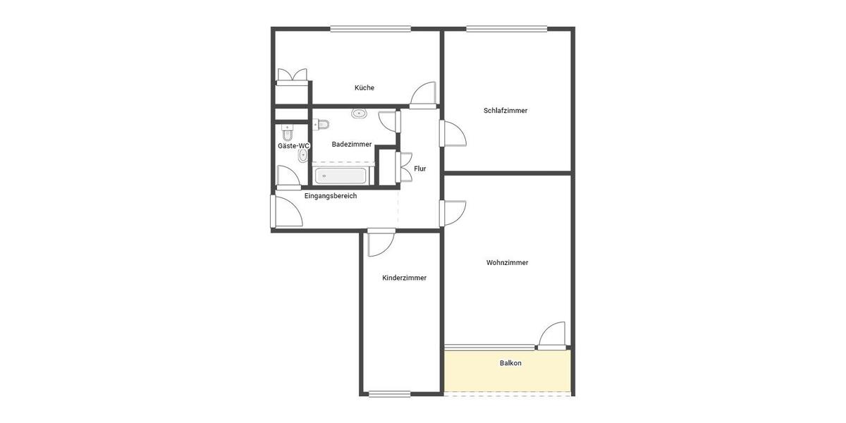 Demnächst frei! 4-Zimmer-Wohnung in Neustadt an der Weinstraße 4 zimmer
