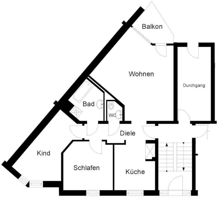 Wohnung zum Mieten in Wuppertal 535 € 73.12 m²