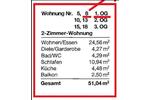 Etagenwohnung Plochingen - 2 Zimmer, 51 m&sup2;, 209.000&euro; | Angebot:26287984