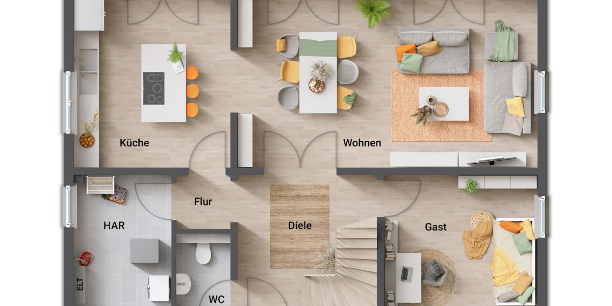 Einfamilienhaus Neu-Eichenberg Marzhausen - 5 Zimmer, 158 m&sup2;, 287.250&euro; | Angebot:24917849