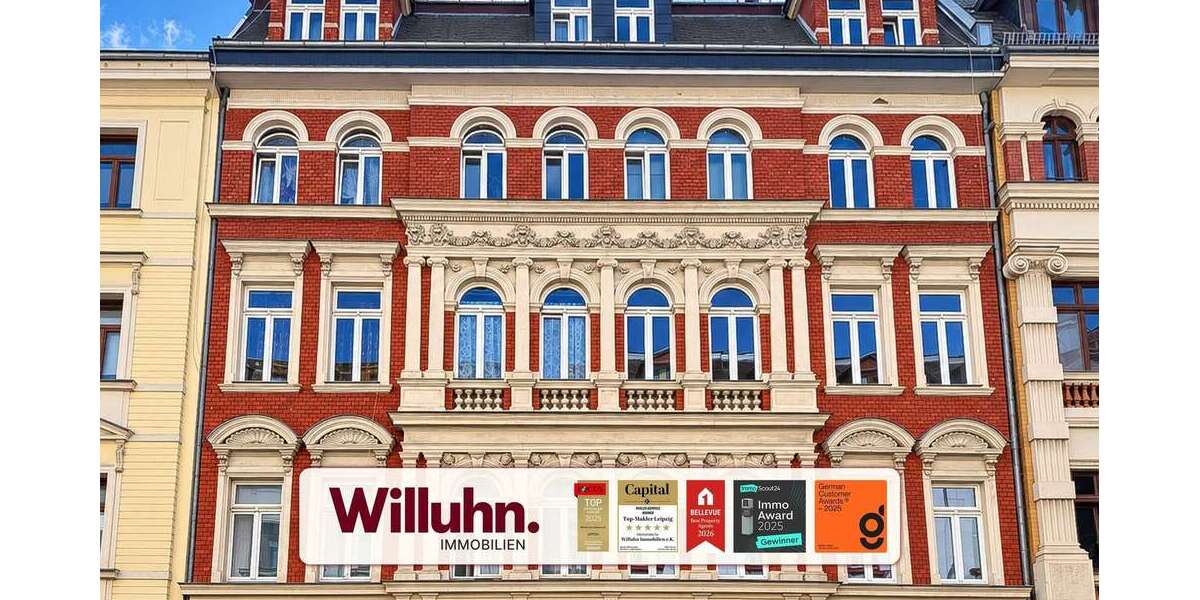 Etagenwohnung Leipzig Altwest - 2 Zimmer, 55 m&sup2;, 165.000&euro; | Angebot:27515654
