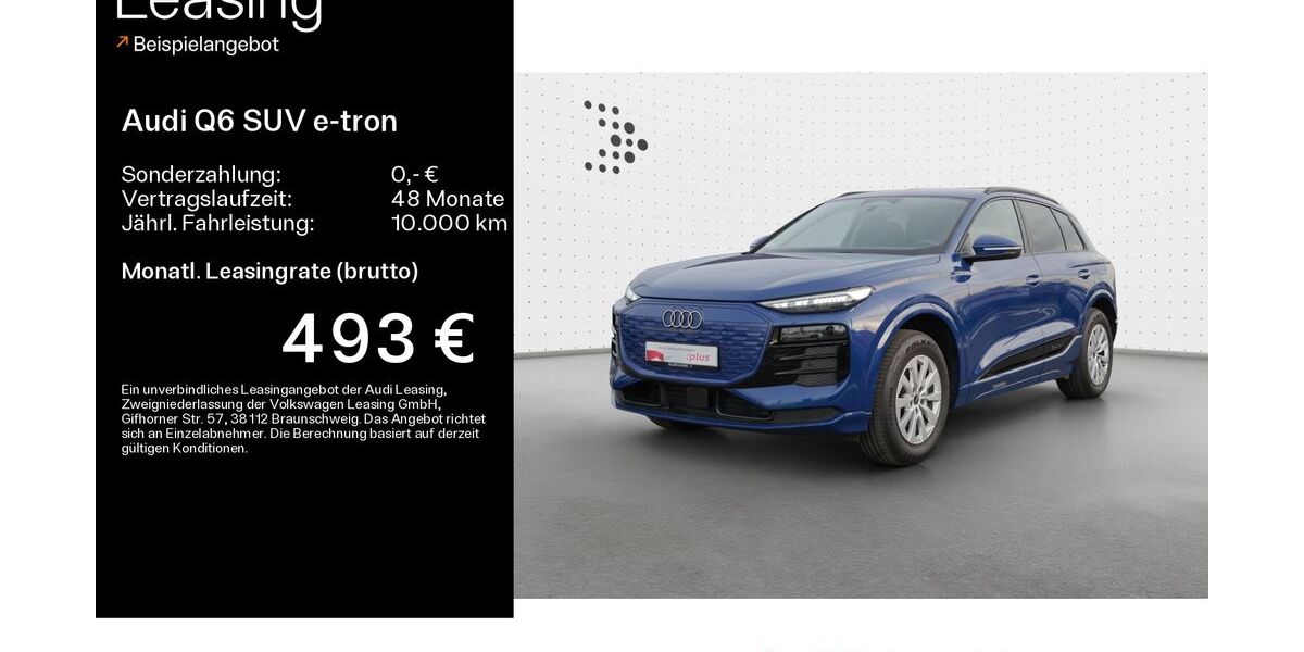 Audi Q6 e-tron 4.820 km 51.480 &euro; Schweinfurt 97424