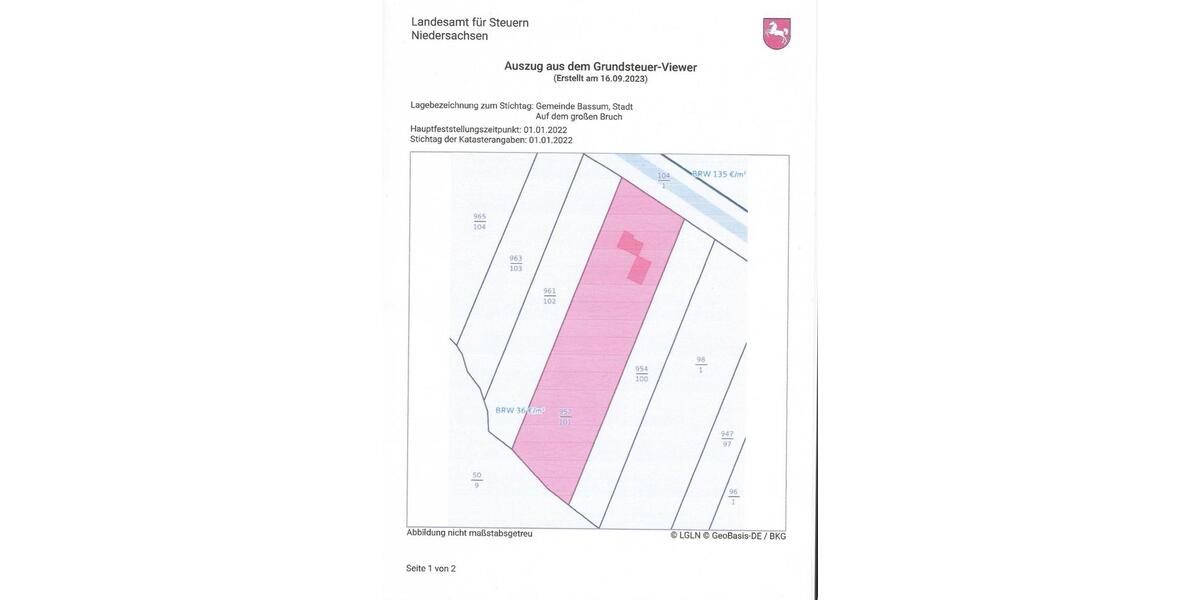 Grundstück Bassum - 30.000&euro; | Angebot:26649905
