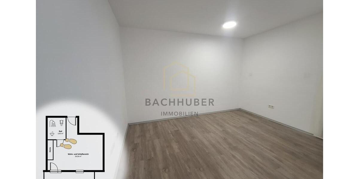 Etagenwohnung Nabburg - 1 Zimmer, 30 m&sup2;, 435&euro; | Angebot:23908253