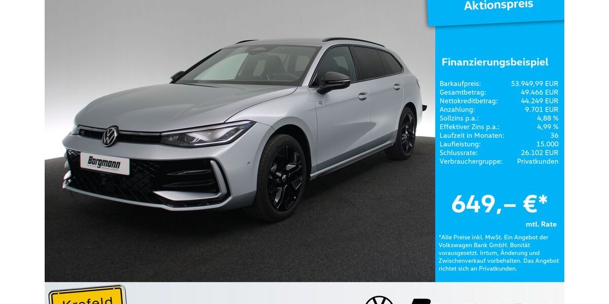 VW Passat 4.000 km 53.950 &euro; Krefeld 47803