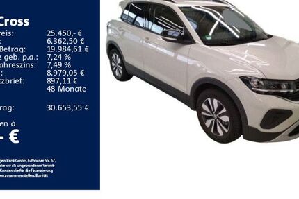 VW T-Cross 3.183 km 25.450 &euro; Aalen 73431
