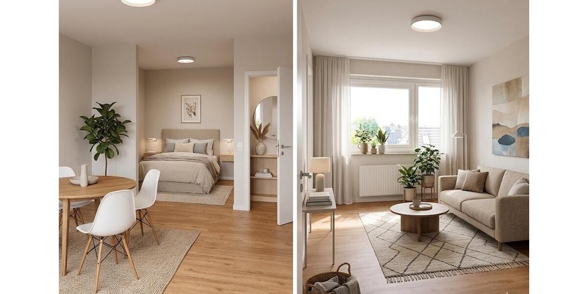 Etagenwohnung Garbsen Berenbostel - 1.5 Zimmer, 40 m&sup2;, 145.000&euro; | Angebot:26796250