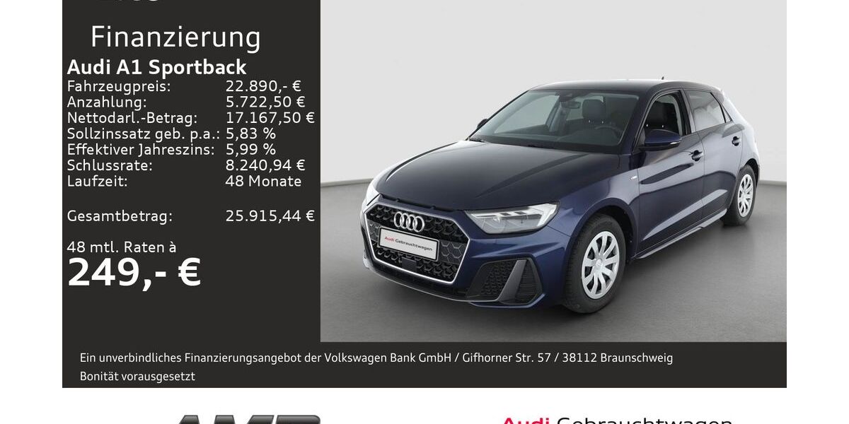 Audi A1 7.650 km 22.890 &euro; Borna 04552