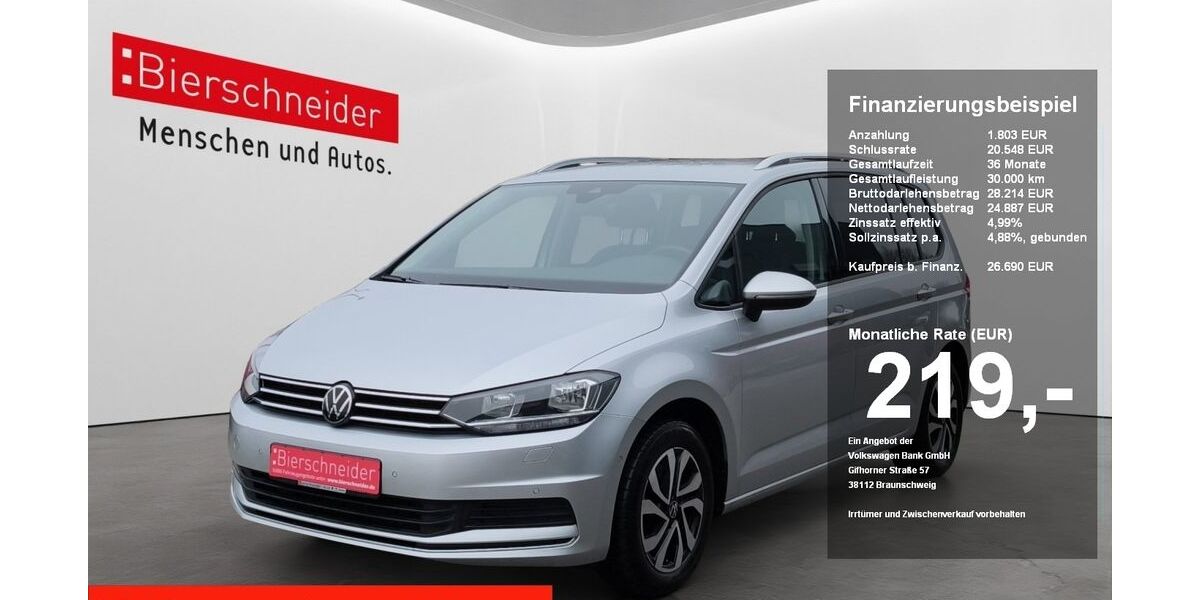 VW Touran 56.400 km 26.690 &euro; Regensburg 93055