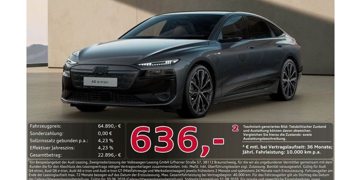Audi A6 13.569 km 64.890 &euro; Ingolstadt 85057