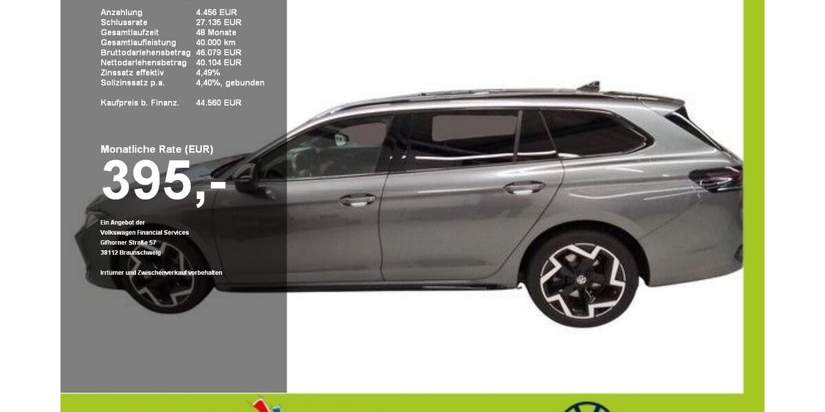 VW Passat 14.181 km 44.310 &euro; Mainburg 84048