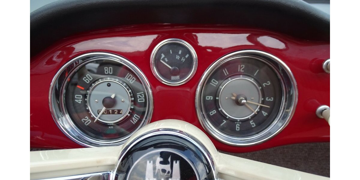 VW Karmann Ghia Cabrio vollständig restauriert 1.200 km 59.990 &euro; Rodgau 63110