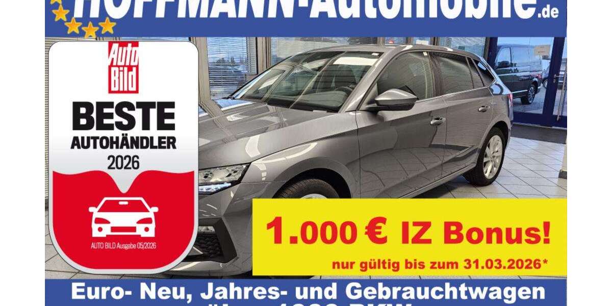 Skoda Scala 15.768 km 19.950 &euro; Wolfsburg Heiligendorf 38444
