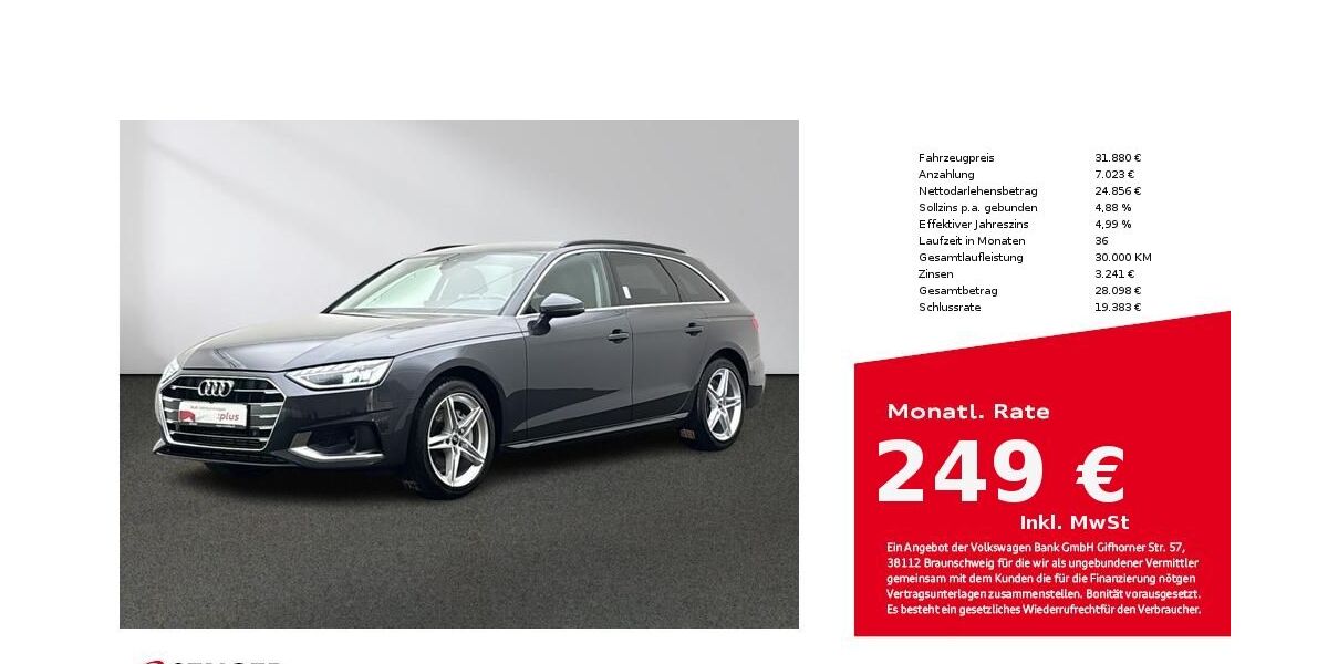 Audi A4 35.124 km 28.880 &euro; Münster 48153