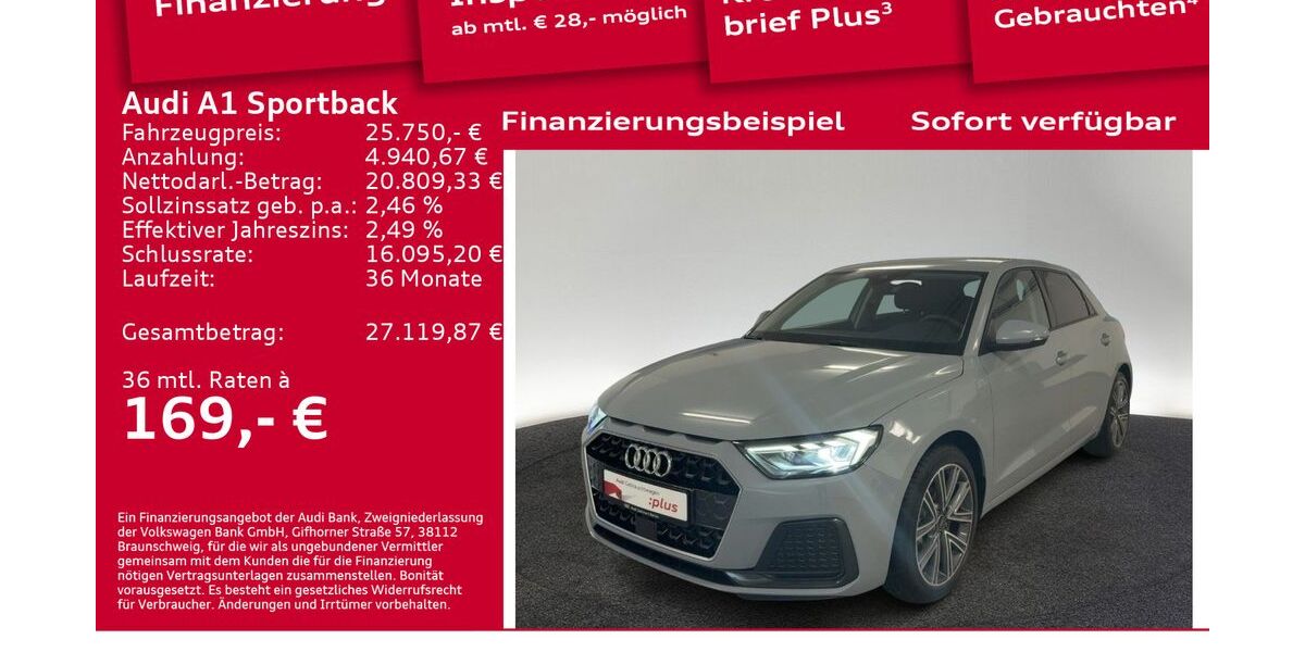 Audi A1 7.800 km 25.750 &euro; Berlin 12489