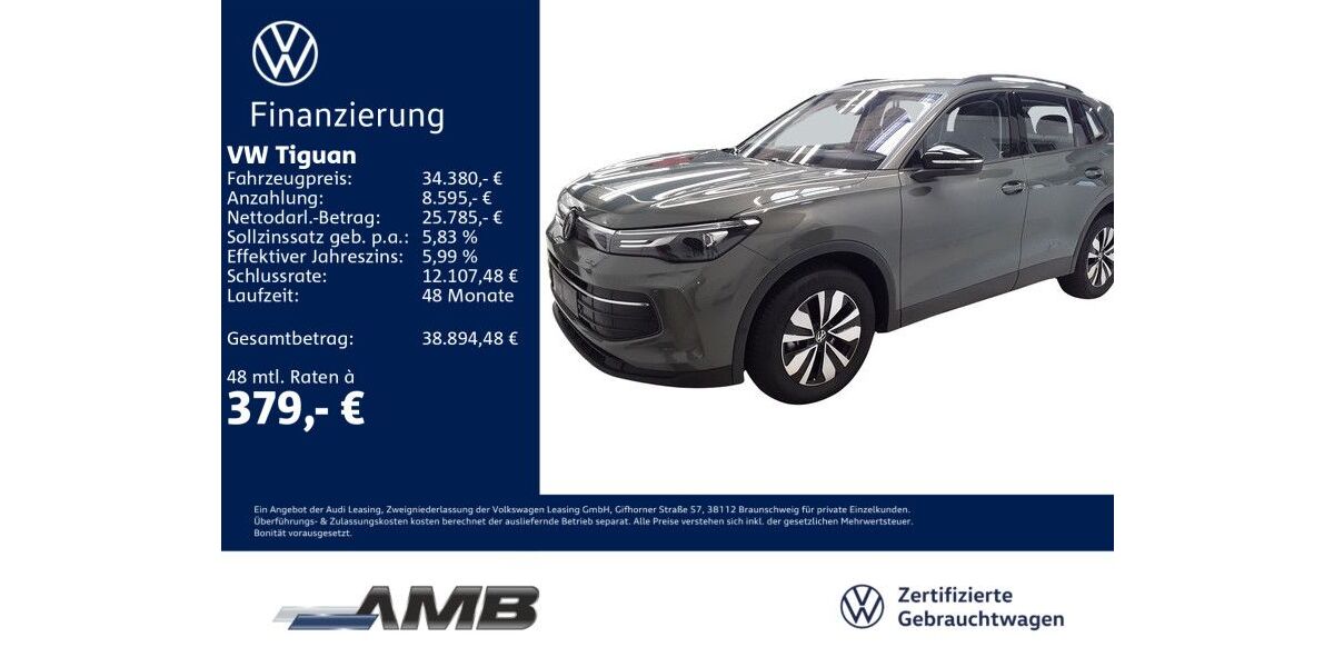 VW Tiguan 11.950 km 34.380 &euro; Borna 04552