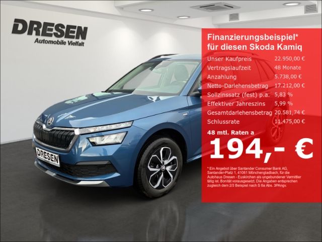 Skoda Kamiq 22.756 km 22.950 &euro; Euskirchen 53881