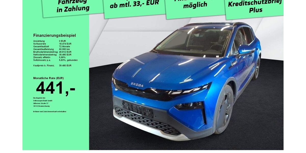 Skoda Elroq 10.000 km 39.080 &euro; Kempten 87439