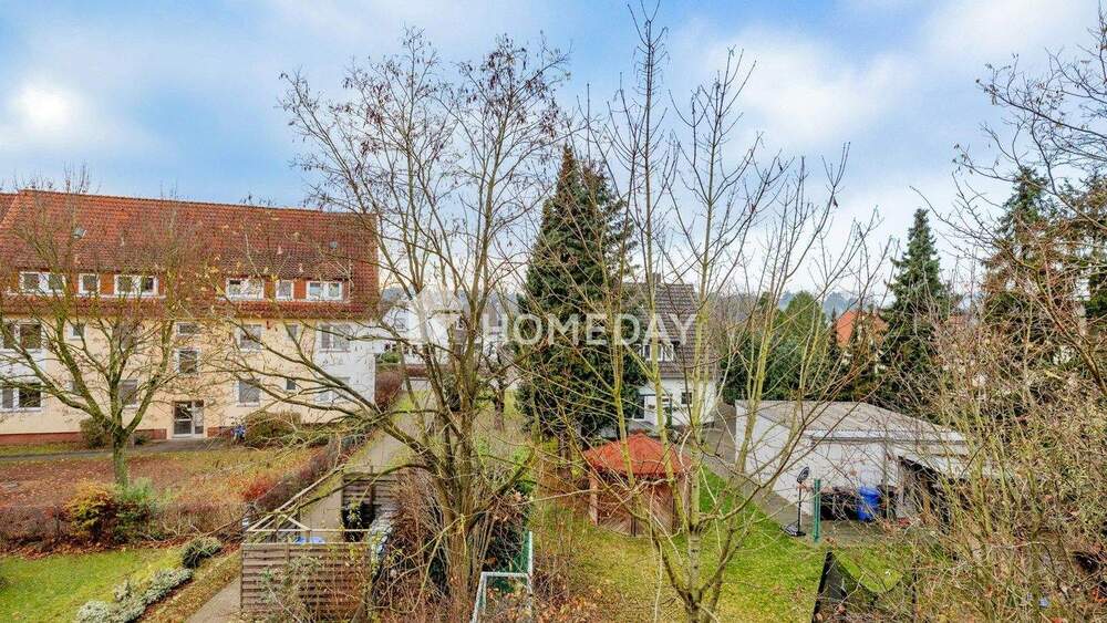 Kompakte Dachgeschosswohnung mit Weitblick 2 zimmer