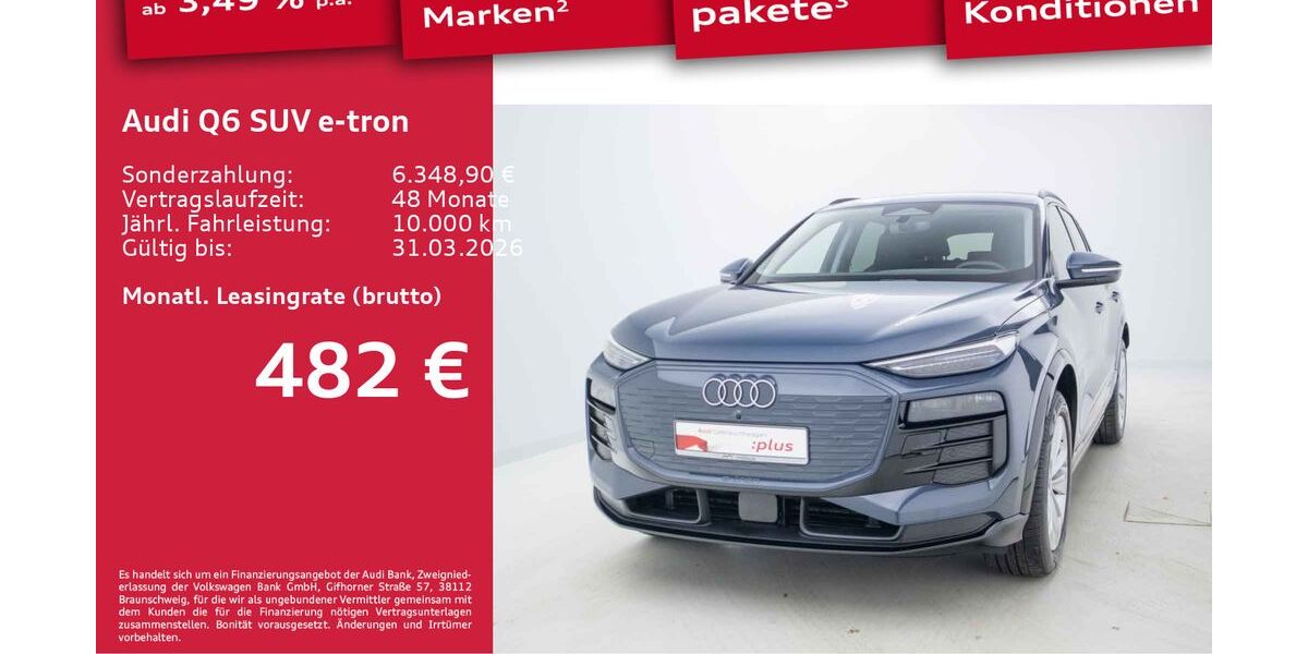 Audi Q6 e-tron 10.701 km 62.789 &euro; Berlin 13088