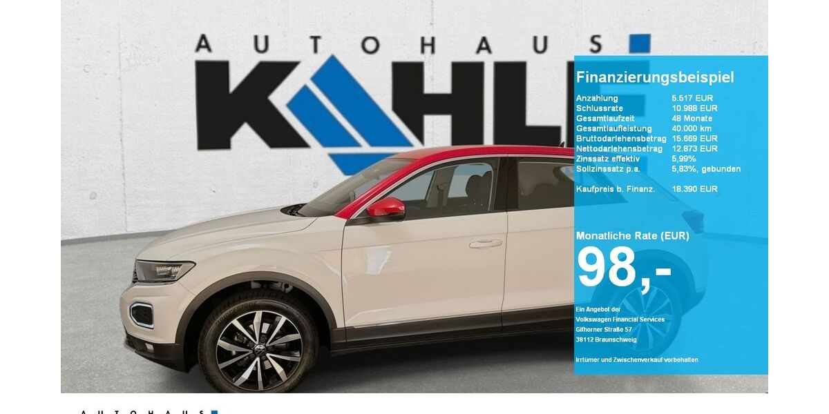 VW T-Roc 29.126 km 18.390 &euro; Wedemark 30900