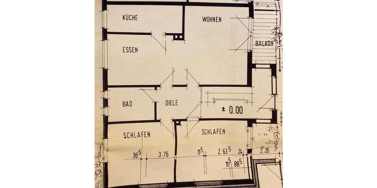 Etagenwohnung Paderborn - 4 Zimmer, 104 m&sup2;, 268.000&euro; | Angebot:27119576