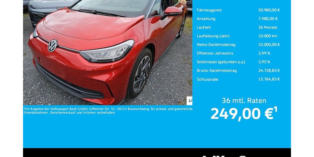 VW ID.3 31.999 km 30.980 &euro; Koblenz 56076