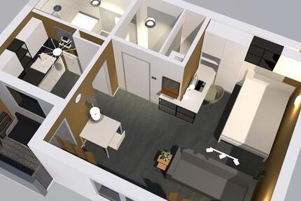 Renoviert 1-Zi-Premium-Wohnung, Balkon, Erstbezug,von privat zimmer