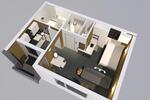 Renoviert 1-Zi-Premium-Wohnung, Balkon, Erstbezug,von privat zimmer