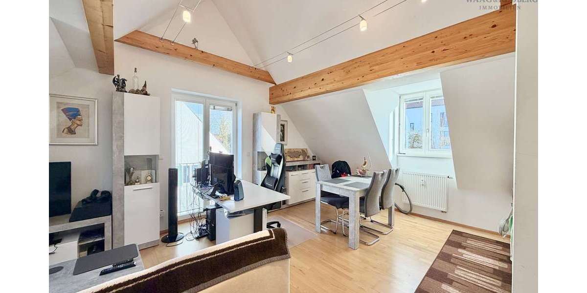 Etagenwohnung Regensburg Ganghofersiedlung - 2 Zimmer, 45 m&sup2;, 250.000&euro; | Angebot:26064610