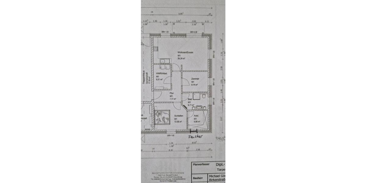 Erdgeschoßwohnung Großenwiehe - 4 Zimmer, 75 m&sup2;, 1.014&euro; | Angebot:25960936