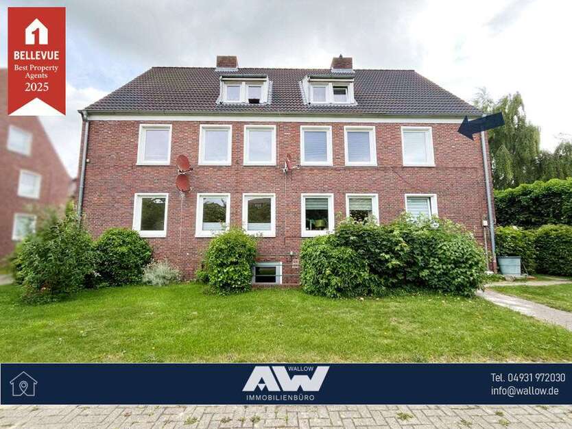Wohnung zum Mieten in Norden 530 € 55 m²
