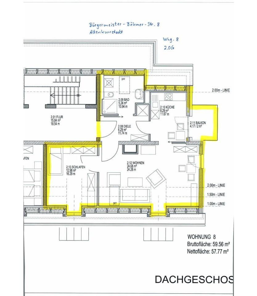 Schöne SeniorenWohnung 58 m² Altenkunstadt