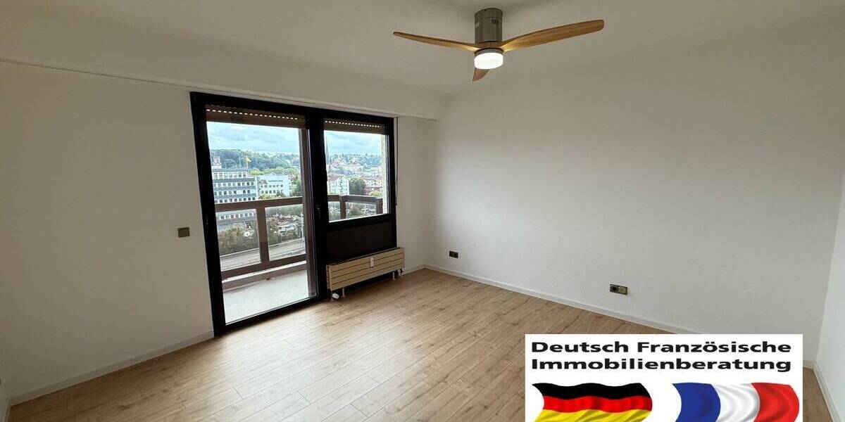 Schöne Wohnung über dem Hotel Mercure , Saarblick 2 zimmer