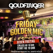 Friday Golden Mic Stand- Up Comedy 12.06.2026 GOLDFINGER