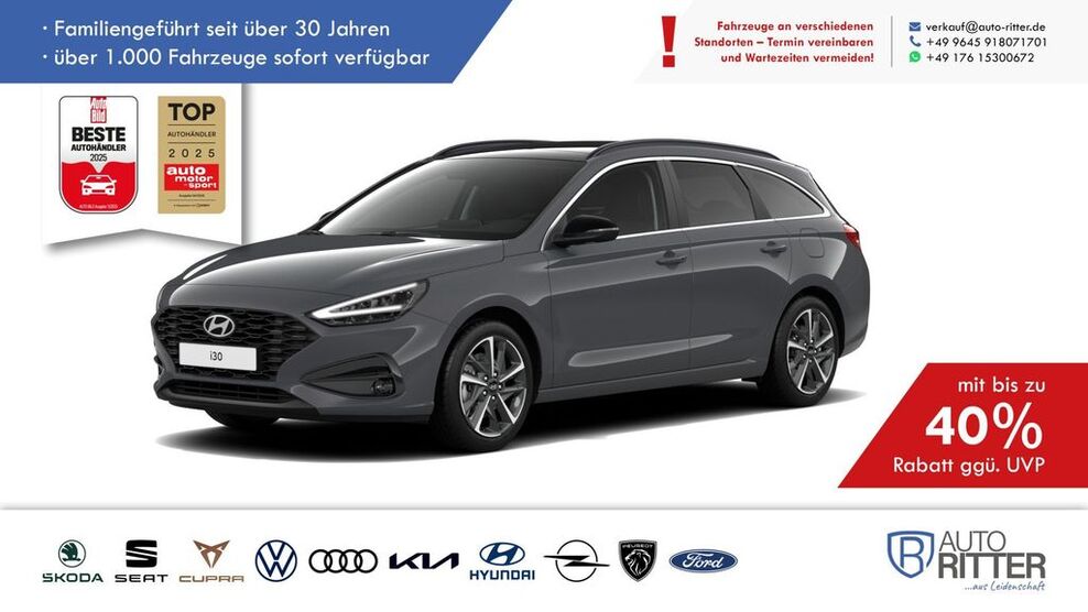 Hyundai i30 74.000 km 23.690 € München 80803