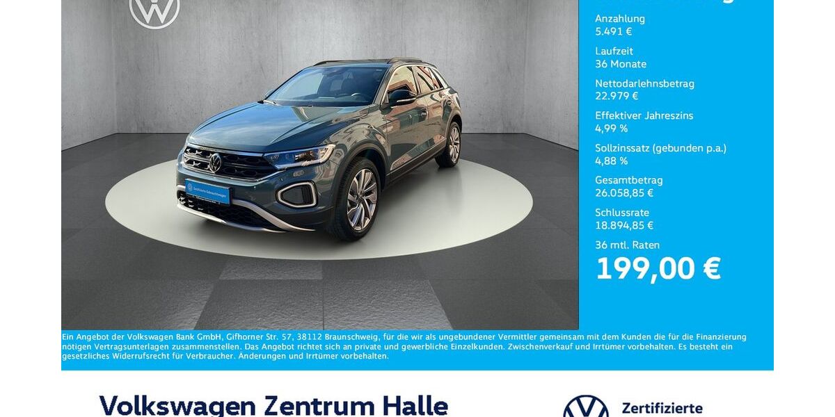VW T-Roc 18.245 km 27.870 &euro; Halle/Saale 06110