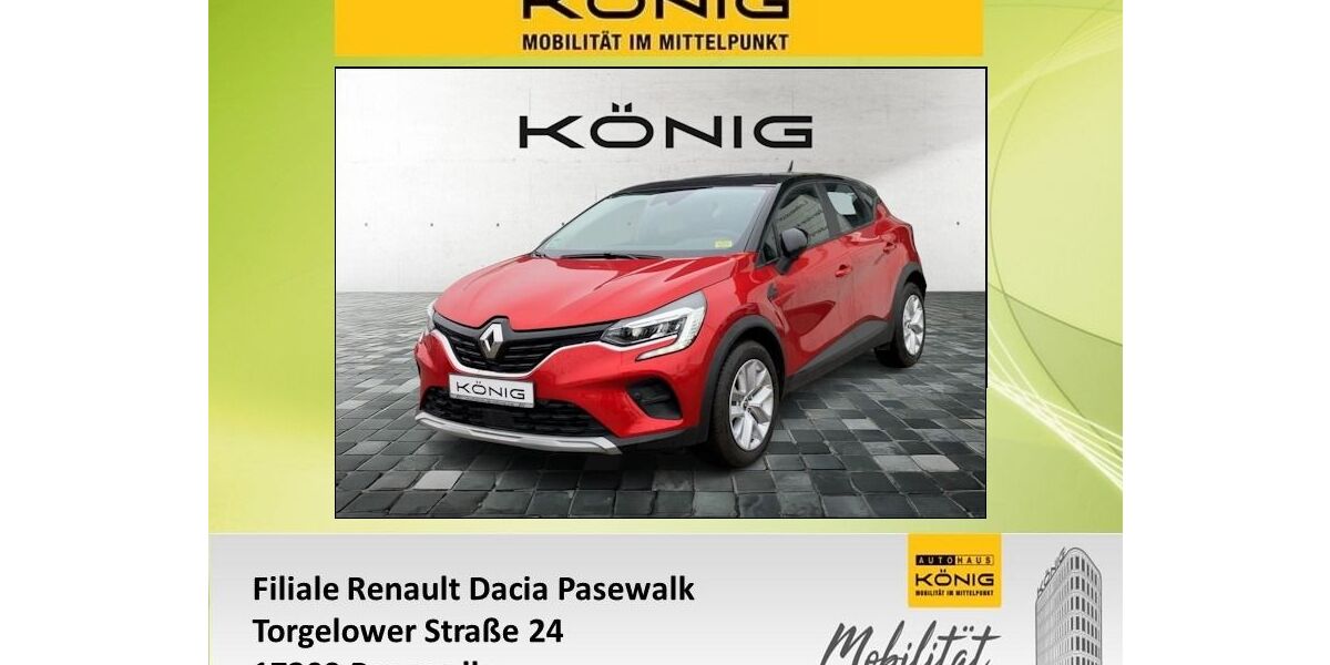 Renault Captur 27.050 km 19.995 &euro; Pasewalk 17309