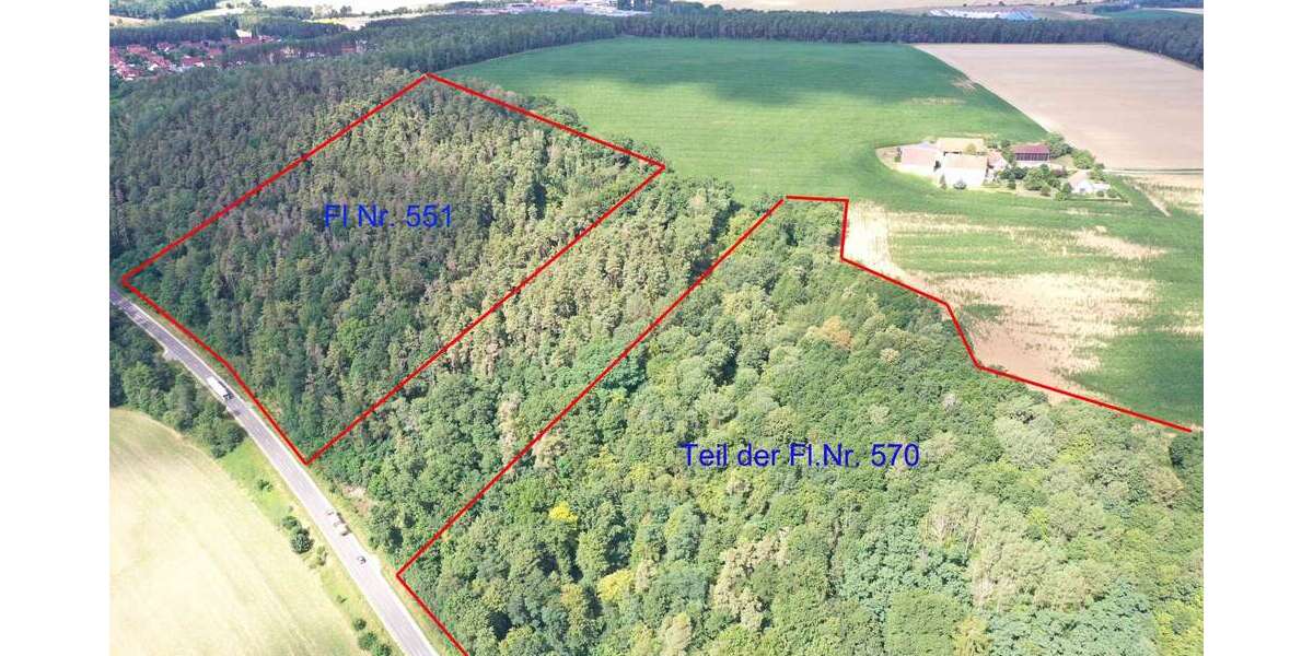 Grundstück in Schwandorf Ettmannsdorf 563.000 € 187942 m² zimmer