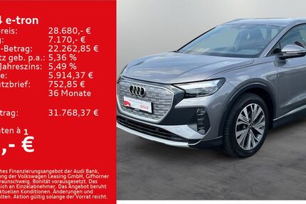 Audi Q4 e-tron 63.000 km 27.880 &euro; Kitzingen 97318