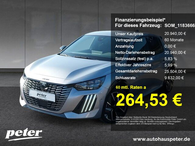 Peugeot 208 24.500 km 20.940 € Göttingen 37079