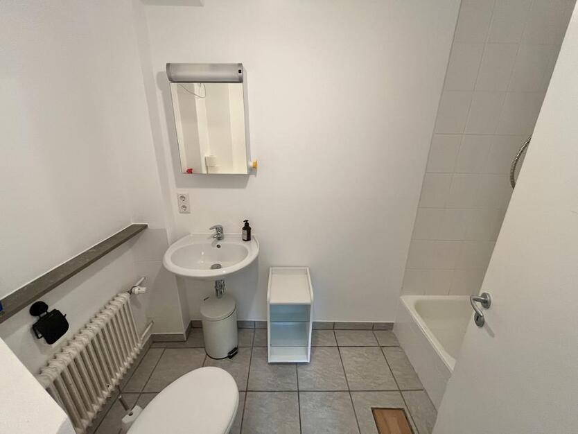 Modernes Studio mit ArbeitsZimmer und Garten