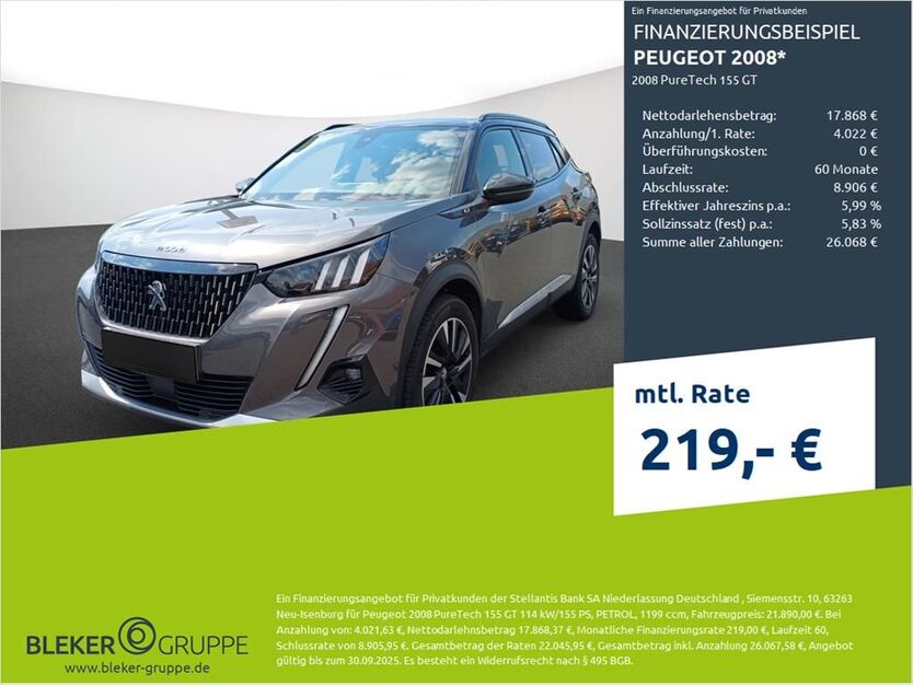 Peugeot 2008 29.457 km 19.980 € Borken 46325