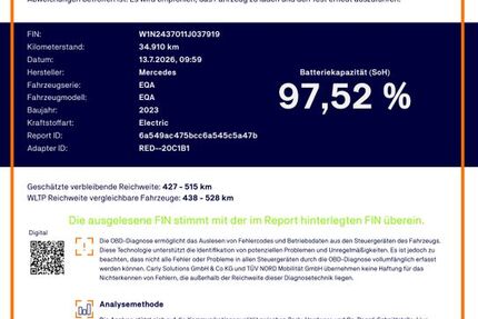 Mercedes-Benz EQA 34.909 km 28.800 &euro; Uhingen 73066