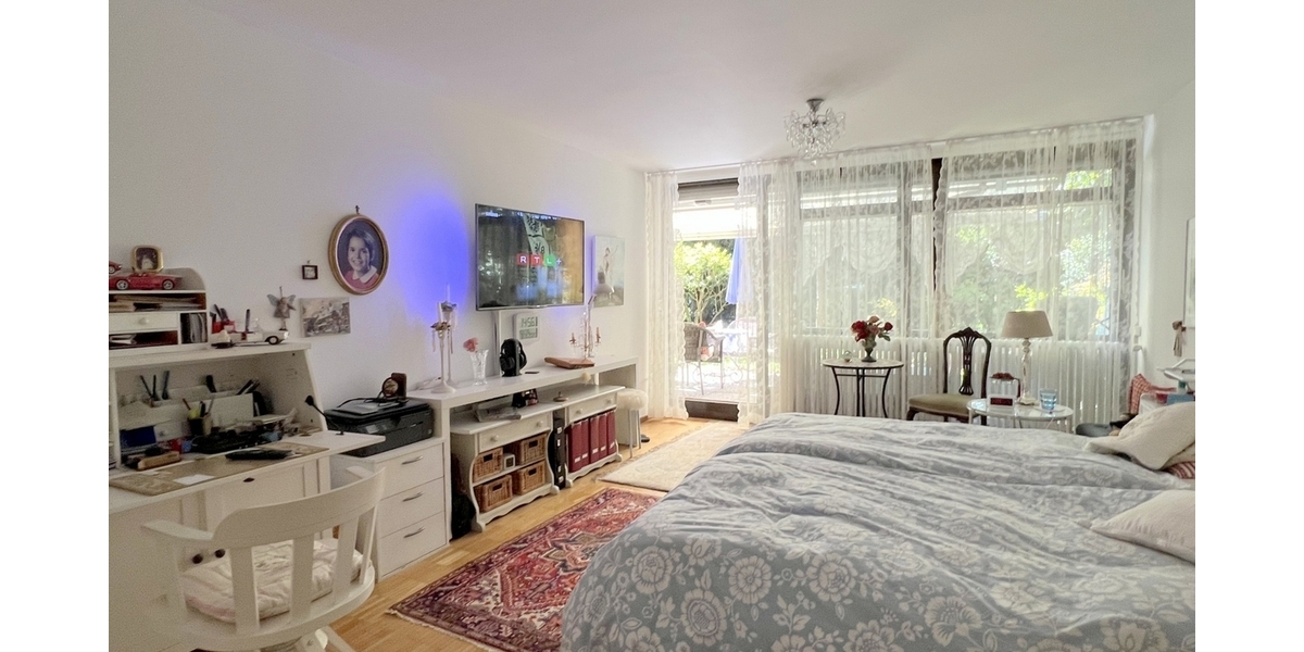 Kleinod in Nymphenburg - großzügige Gartenwohnung in ruhiger Lage 2 zimmer